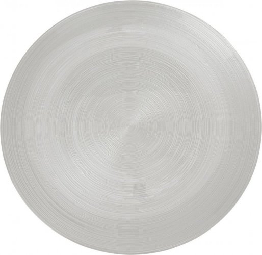 Plitki tanjur, 28 cm, staklo, bijela