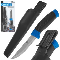 Nóż taktyczny BLACK Survival 215/105 mm z pochwą, GEKO (akce)