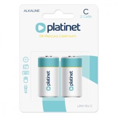 Alkaline Monozelle C/LR14 1,5 V, Blister 2 Stück PLATINET, Batterie