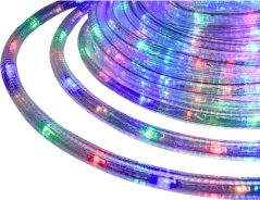 MagicHome Weihnachts-Rolight-Kette, 240 LED mehrfarbig, 8 Funktionen, 230 V, 50 Hz, IP44, außen, Beleuchtung, L-10 m