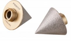 Kerekebb koronás csiszolókorong CONE 2-50mm gyémánt