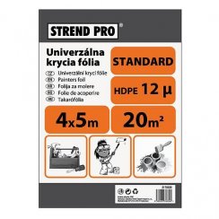 Burkolat fólia Strend Pro Standard, festés, 4x12,5 m, 12µ, burkolat
