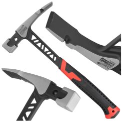 Kladivo murárske MONOBLOK s antivibračnou rukoväťou 680 g, GEKO