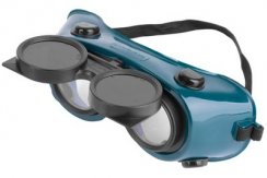 Okuliare Safetyco B606, zváračské, s odklápacími zorníkmi