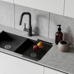 ROLL UP Abtropffläche 43x33cm schwarz