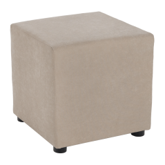 Hocker, Alova-Stoff, beige, REGOR