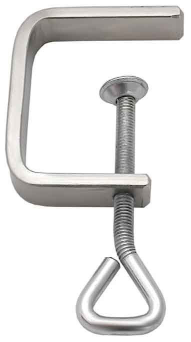 Zimmermannszwinge, Spannhöhe 75 mm, Blech 16 x 6 mm, XL-TOOLS