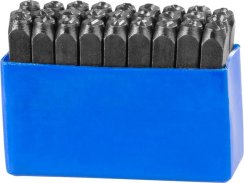 Stempel Alphabet HR59106 06 mm, Buchstabe, 27 Stk
