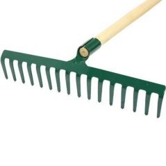 Grabie 16-zębowe. metal z uchwytem / opakowanie. 5 szt KLC