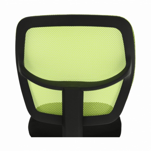 Krzesło obrotowe, zielony/czarny, MESH