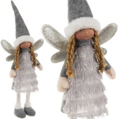 Fee - graue Weihnachtsfigur Ruhha 22343