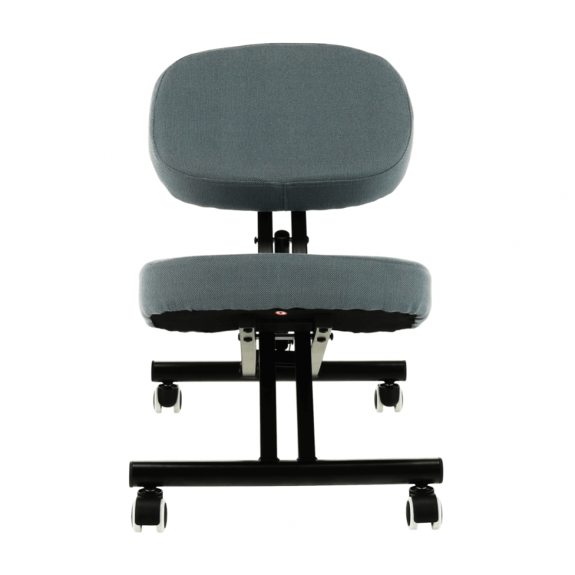 Ergonomska stolica za klečanje, svijetlo siva/crna, KILIAN