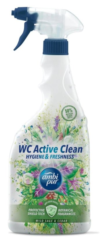 Ambipur WC Active sprej divlja kadulja i cedar 750ml