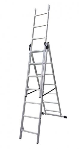 Ladder Strend Pro DP 3x07, Alu, EN 131 max. 4,23 m, BASIC