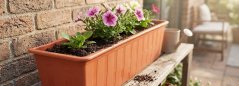 Virágcserép AGRO IS600 • 0600 mm, Terrakotta, 11,0 lit.