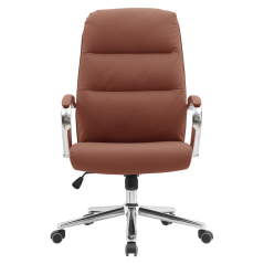 Bürostuhl, Kamelbraun/Chrom, ADMON