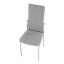 Krzesło, szara tkanina/metal, ADORA NEW
