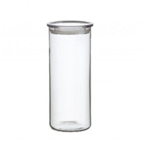 Glas-Lebensmittelglas 0,8 l hoch mit Verschluss, UH-Deckel KLC