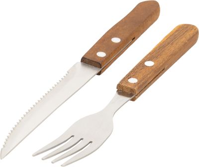 Set tacâmuri pentru friptură Strend Pro Grill, furculiță și cuțit, 12 bucăți