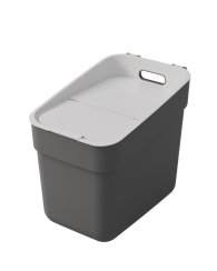 Curver® READY TO COLLECT kanta, 20 lit., 24,6x36,7x33,1 cm, tamno siva, za otpad