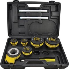 Set de robinet Strend Pro RDS-8835, pentru tăierea filetului, 7 buc