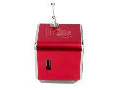 Bezdrôtový reproduktor prenosné mini rádio fm led bluetooth mobilné microsd