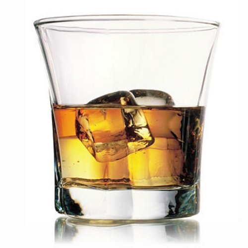 Sklenice na whisky 280ml TRUVA ciry, sklenice, sada 6 ks