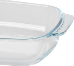 MagicHome Auflaufform Glas Rechteckig Auflaufform 2000ml