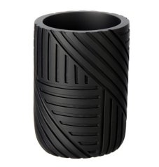 Držač za četkice za zube NAIROBI crni