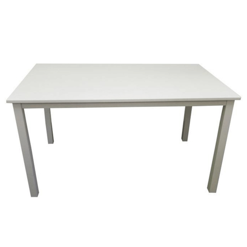 Blagovaonski stol, bijela, 135x80 cm, ASTRO