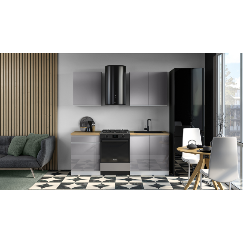 Oberer Eckschrank, weiß, AURORA G25PZ