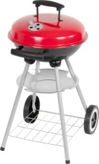 Grill Strend Pro Pluto, BBQ, węgiel drzewny, 36x46,5x71 cm