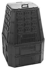 EVOBLACK Komposter, 850 Liter, schwarz