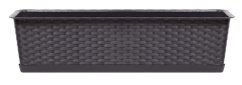 Blumentopf RATOLLA Case P 700, braun, mit Matte (akce)