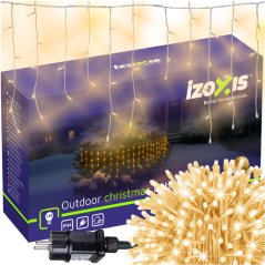 Kültéri világítás 100LED 4m Izoxis 26858