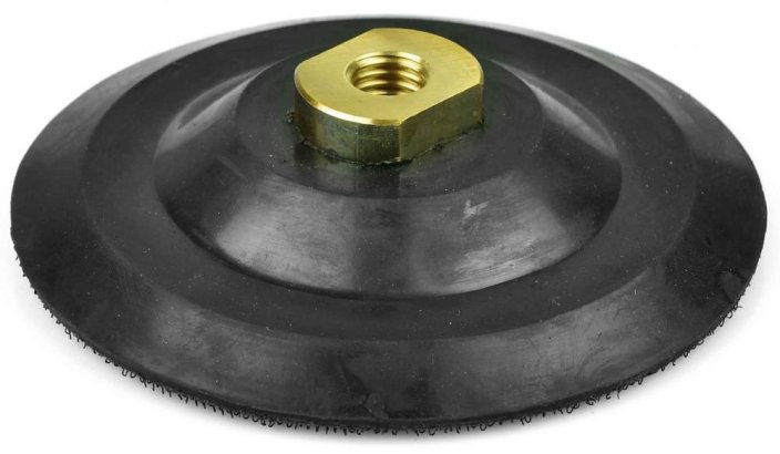 Drift disk, čičak 125 mm, guma, navoj M14, GEKO