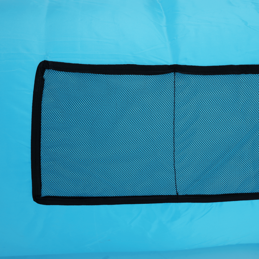 Napihljiva vreča/lazy bag, modra, LEBAG
