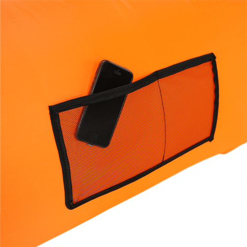 Aufblasbarer Sitzsack/Lazy Bag, orange, LEBAG