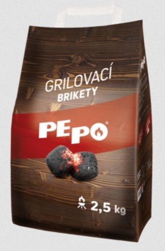 Brikety grilovacie 2,5 kg PEPO KLC