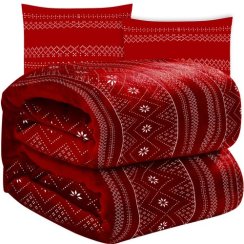 Pătură 1,6x2m + 2x fețe de pernă Ruhhy 22594
