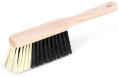 Habverő Geco ZMN 20757, 290x40x18 mm, kézi, fa fogantyúval