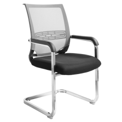 Konferenzstuhl, schwarz/grau, FAJE