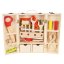 Škatla + set lesenega orodja 22697