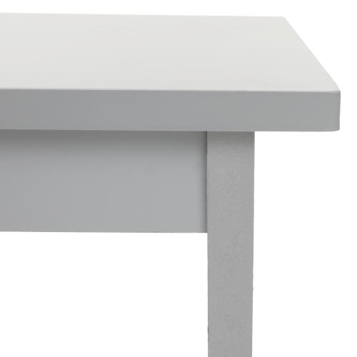 Konzolový stolek, světle šedá, APOLOS