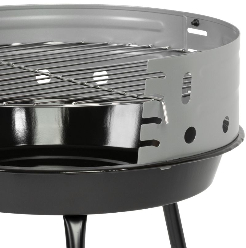 Grill Strend Pro Fabio, BBQ, Holzkohle, 38x38x55 cm