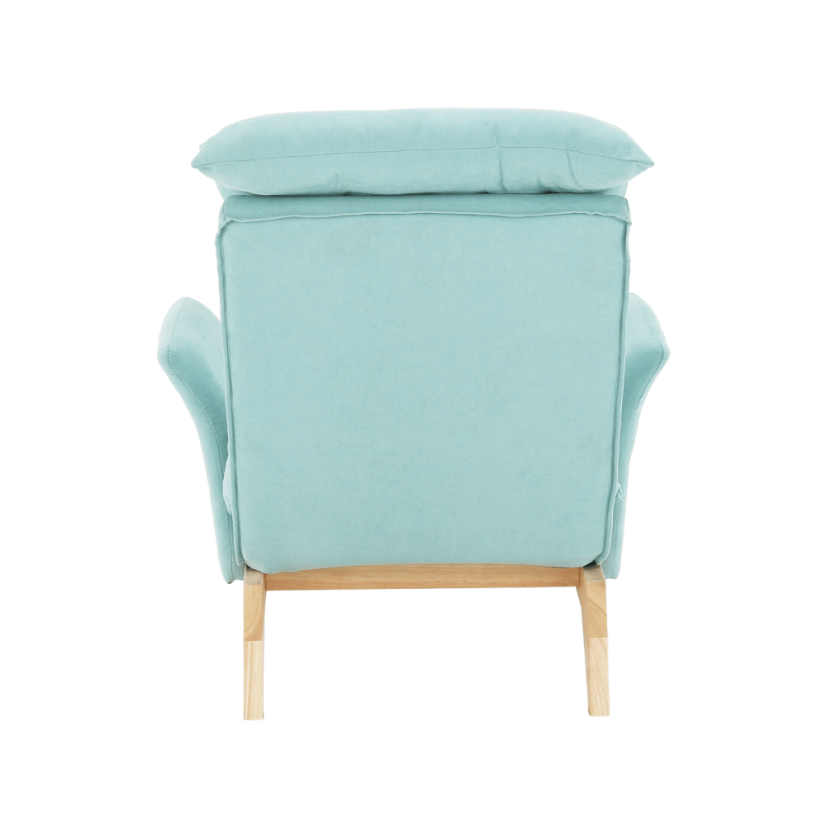 Sessel mit Untergestell, Mint/Natur, ZANDER