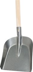 Lopata S504-2.WH Universal, 280x235 mm, maner din lemn
