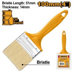 Ploščata plastična ščetka 4 ";INGCO