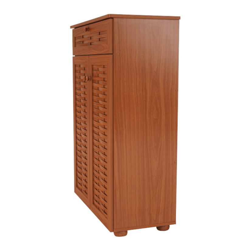 Schuhregal, laminiertes MDF, amerikanische Kirsche, FP 03