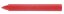Sada tužek Strend Pro PW992 voskových, 115 mm, červená, značkovačích, 12 ks